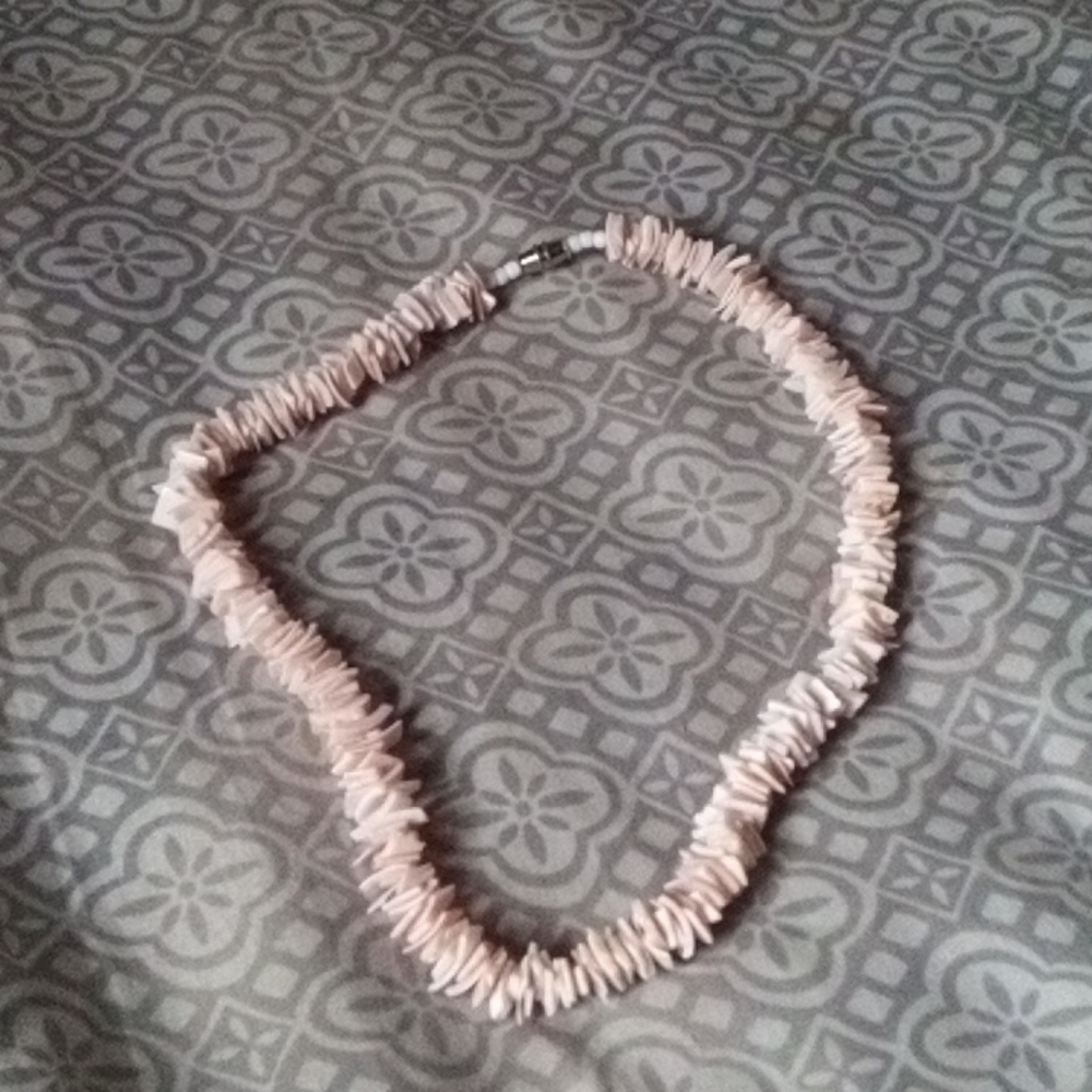 Pink Seashell Necklace